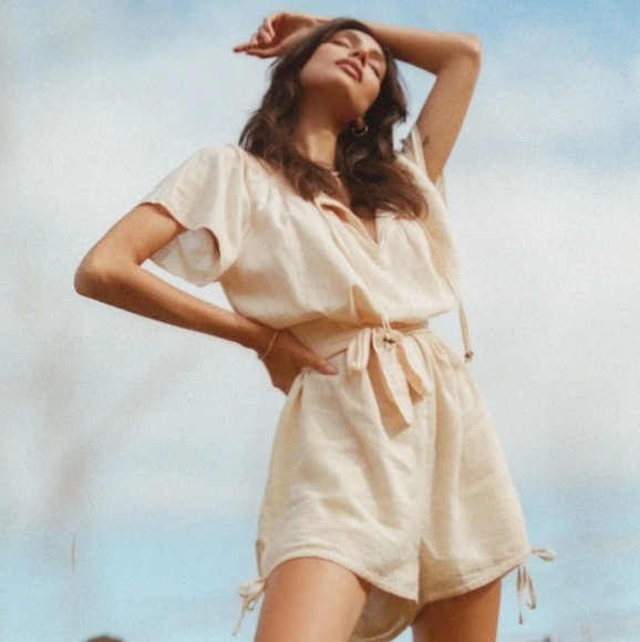 NWT Spell Amira Smock Romper - Picture 2 of 5